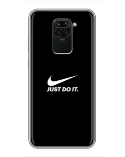 Чехол для Xiaomi Redmi Note 9 с картинкой «Минимализм от Nike» Чехол для Xiaomi Redmi Note 9 с картинкой «Минимализм от Nike»
