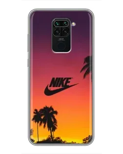 Чехол для Xiaomi Redmi Note 9 с картинкой «Nike на закате солнца» Чехол для Xiaomi Redmi Note 9 с картинкой «Nike на закате солнца»