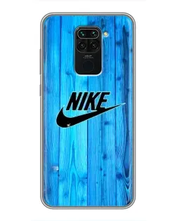 Чехол для Xiaomi Redmi Note 9 с картинкой «Голубое дерево Nike» Чехол для Xiaomi Redmi Note 9 с картинкой «Голубое дерево Nike»