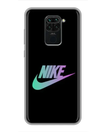 Чехол для Xiaomi Redmi Note 9 с картинкой «Nike — городская ночь»
