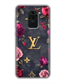 Чехол для Xiaomi Redmi Note 9 с картинкой «Цветочный Louis Vuitton» Чехол для Xiaomi Redmi Note 9 с картинкой «Цветочный Louis Vuitton»