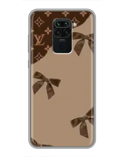 Чехол для Xiaomi Redmi Note 9 с картинкой «LV — кофейный атлас» Чехол для Xiaomi Redmi Note 9 с картинкой «LV — кофейный атлас»