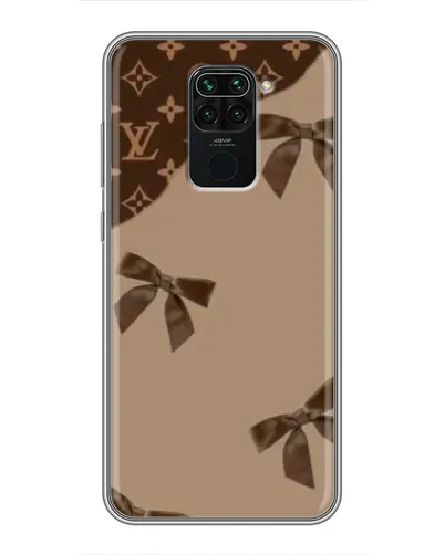 Чохол для Xiaomi Redmi Note 9 з картинкою «LV — кавовий атлас» Чохол для Xiaomi Redmi Note 9 з картинкою «LV — кавовий атлас»