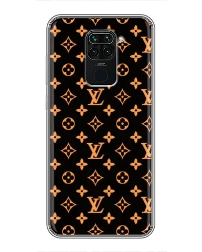 Чохол для Xiaomi Redmi Note 9 з картинкою «Золота монограма LV» Чохол для Xiaomi Redmi Note 9 з картинкою «Золота монограма LV»