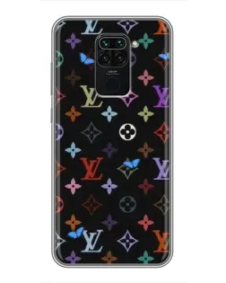 Чохол для Xiaomi Redmi Note 9 з картинкою «Кольорова монограма LV»