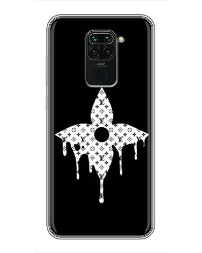 Чохол для Xiaomi Redmi Note 9 з картинкою «Квіткова монограма» Чохол для Xiaomi Redmi Note 9 з картинкою «Квіткова монограма»