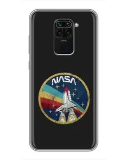 Чехол для Xiaomi Redmi Note 9 с картинкой «NASA — эмблема миссии» Чехол для Xiaomi Redmi Note 9 с картинкой «NASA — эмблема миссии»