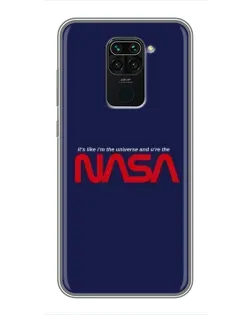 Чехол для Xiaomi Redmi Note 9 с картинкой «NASA — глубокий космос» Чехол для Xiaomi Redmi Note 9 с картинкой «NASA — глубокий космос»