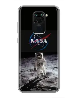 Чехол для Xiaomi Redmi Note 9 с картинкой «Астронавт на Луне» Чехол для Xiaomi Redmi Note 9 с картинкой «Астронавт на Луне»
