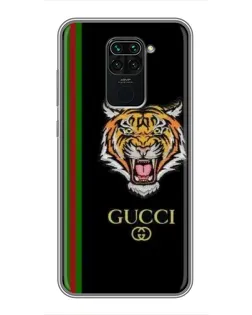 Чехол для Xiaomi Redmi Note 9 с картинкой «Тигр Gucci» Чехол для Xiaomi Redmi Note 9 с картинкой «Тигр Gucci»