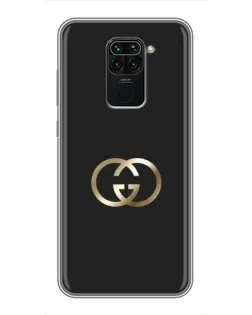 Чехол для Xiaomi Redmi Note 9 с картинкой «Минимализм Gucci»