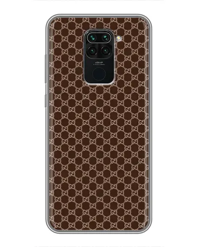 Чехол для Xiaomi Redmi Note 9 с картинкой «Gucci — шоколадная сетка» Чехол для Xiaomi Redmi Note 9 с картинкой «Gucci — шоколадная сетка»
