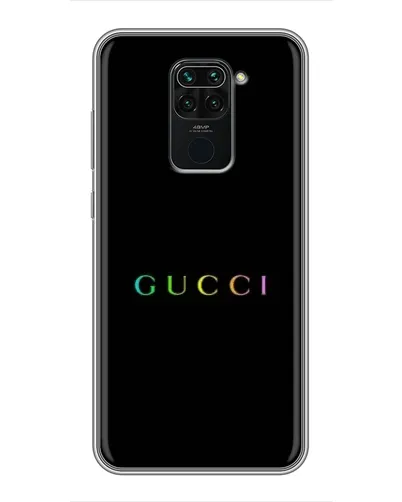 Чехол для Xiaomi Redmi Note 9 с картинкой «Gucci — неоновый минимализм» Чехол для Xiaomi Redmi Note 9 с картинкой «Gucci — неоновый минимализм»
