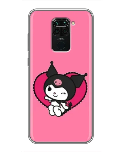 Чохол для Xiaomi Redmi Note 9 з картинкою «Kuromi — любов у серці» Чохол для Xiaomi Redmi Note 9 з картинкою «Kuromi — любов у серці»