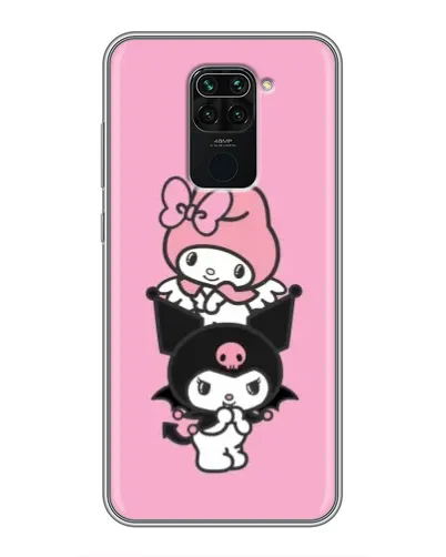 Чохол для Xiaomi Redmi Note 9 з картинкою «My Melody та Kuromi» Чохол для Xiaomi Redmi Note 9 з картинкою «My Melody та Kuromi»