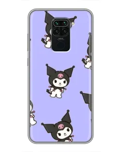 Чохол для Xiaomi Redmi Note 9 з картинкою «Паттерн з Kuromi» Чохол для Xiaomi Redmi Note 9 з картинкою «Паттерн з Kuromi»