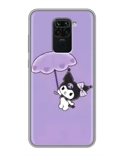 Чохол для Xiaomi Redmi Note 9 з картинкою «Kuromi з парасолькою» Чохол для Xiaomi Redmi Note 9 з картинкою «Kuromi з парасолькою»