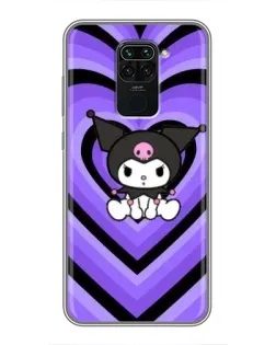 Чохол для Xiaomi Redmi Note 9 з картинкою «Kuromi та фіолетові серця» Чохол для Xiaomi Redmi Note 9 з картинкою «Kuromi та фіолетові серця»