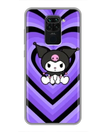 Чохол для Xiaomi Redmi Note 9 з картинкою «Kuromi та фіолетові серця» Чохол для Xiaomi Redmi Note 9 з картинкою «Kuromi та фіолетові серця»