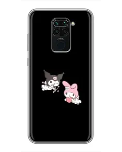 Чохол для Xiaomi Redmi Note 9 з картинкою «My Melody та Kuromi» Чохол для Xiaomi Redmi Note 9 з картинкою «My Melody та Kuromi»