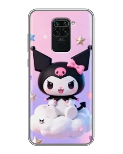 Чохол для Xiaomi Redmi Note 9 з картинкою «Куромі на хмаринці» Чохол для Xiaomi Redmi Note 9 з картинкою «Куромі на хмаринці»