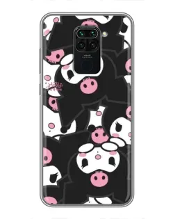 Чохол для Xiaomi Redmi Note 9 з картинкою «Патерн голів Куромі» Чохол для Xiaomi Redmi Note 9 з картинкою «Патерн голів Куромі»