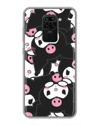 Чохол для Xiaomi Redmi Note 9 з картинкою «Патерн голів Куромі» Чохол для Xiaomi Redmi Note 9 з картинкою «Патерн голів Куромі»