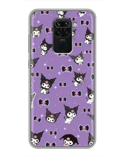 Чохол для Xiaomi Redmi Note 9 з картинкою «Kuromi — патерн» Чохол для Xiaomi Redmi Note 9 з картинкою «Kuromi — патерн»