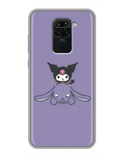 Чохол для Xiaomi Redmi Note 9 з картинкою «Kuromi на ліловому фоні» Чохол для Xiaomi Redmi Note 9 з картинкою «Kuromi на ліловому фоні»