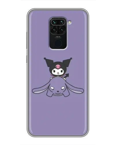 Чохол для Xiaomi Redmi Note 9 з картинкою «Kuromi на ліловому фоні» Чохол для Xiaomi Redmi Note 9 з картинкою «Kuromi на ліловому фоні»