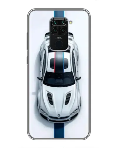 Чохол для Xiaomi Redmi Note 9 з картинкою «Вид зверху — BMW M»