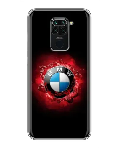 Чохол для Xiaomi Redmi Note 9 з картинкою «Логотип BMW — спалах»