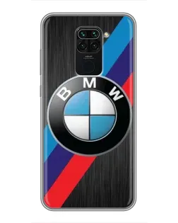 Чохол для Xiaomi Redmi Note 9 з картинкою «BMW M-stripes стиль»