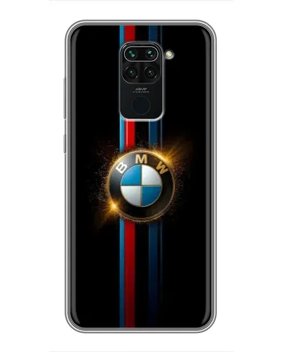 Чохол для Xiaomi Redmi Note 9 з картинкою «BMW M-Power неон»