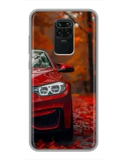 Чохол для Xiaomi Redmi Note 9 з картинкою «Осіння BMW M4»