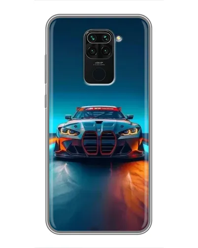 Чохол для Xiaomi Redmi Note 9 з картинкою «BMW — вогні неону» Чохол для Xiaomi Redmi Note 9 з картинкою «BMW — вогні неону»