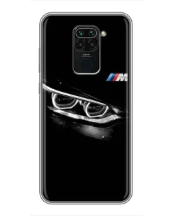 Чохол для Xiaomi Redmi Note 9 з картинкою «BMW — погляд тигра»