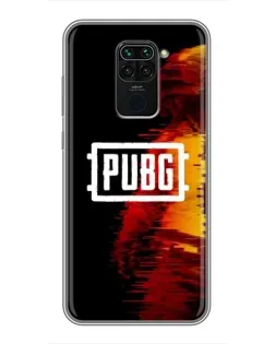 Чохол для Xiaomi Redmi Note 9 з картинкою «Яскравий логотип PUBG»
