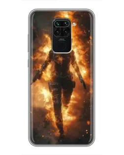 Чохол для Xiaomi Redmi Note 9 з картинкою «BMW — швидкість у дощі» Чохол для Xiaomi Redmi Note 9 з картинкою «BMW — швидкість у дощі»