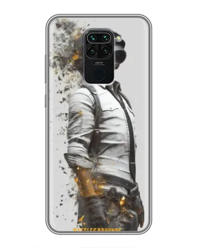 Чохол для Xiaomi Redmi Note 9 з картинкою «PUBG — боєць у пилу» Чохол для Xiaomi Redmi Note 9 з картинкою «PUBG — боєць у пилу»