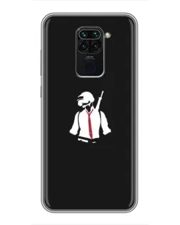 Чохол для Xiaomi Redmi Note 9 з картинкою «PUBG — силует воїна» Чохол для Xiaomi Redmi Note 9 з картинкою «PUBG — силует воїна»
