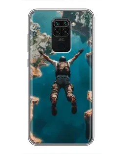 Чохол для Xiaomi Redmi Note 9 з картинкою «PUBG — вільне падіння» Чохол для Xiaomi Redmi Note 9 з картинкою «PUBG — вільне падіння»