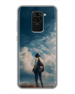 Чохол для Xiaomi Redmi Note 9 з картинкою «Герой PUBG на скелі» Чохол для Xiaomi Redmi Note 9 з картинкою «Герой PUBG на скелі»