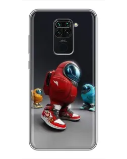 Чехол для Xiaomi Redmi Note 9 с картинкой «Among Us — 3D стиль» Чехол для Xiaomi Redmi Note 9 с картинкой «Among Us — 3D стиль»