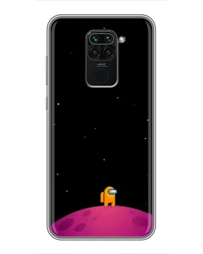 Чехол для Xiaomi Redmi Note 9 с картинкой «Одинокий герой на планете»