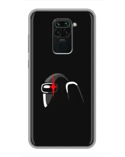 Чехол для Xiaomi Redmi Note 9 с картинкой «Among Us шлем» Чехол для Xiaomi Redmi Note 9 с картинкой «Among Us шлем»