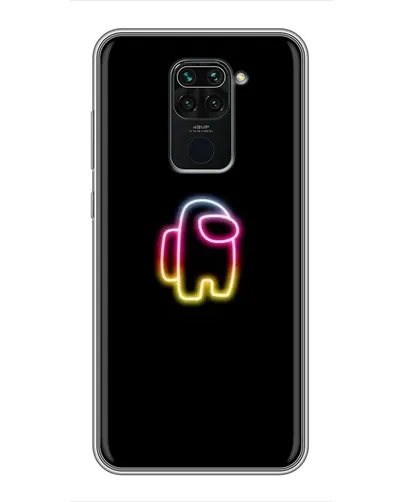 Чехол для Xiaomi Redmi Note 9 с картинкой «Among Us градиент»