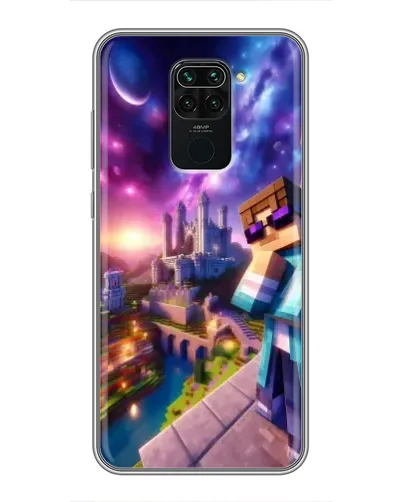 Чохол для Xiaomi Redmi Note 9 з картинкою «Стів та космос»
