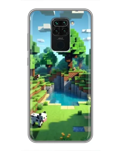 Чохол для Xiaomi Redmi Note 9 з картинкою «Minecraft літній день» Чохол для Xiaomi Redmi Note 9 з картинкою «Minecraft літній день»
