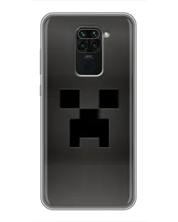 Чохол для Xiaomi Redmi Note 9 з картинкою «Чорний кріпер градієнт»